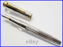 Pelikan MAJESTY fountain pen M7000 Sterling Silver 925 18C-750