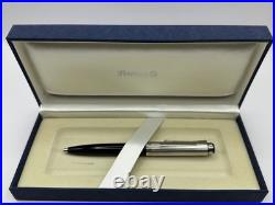 Pelikan Souverän K420 Black 925 Sterling Silver Ballpoint Pen NOS