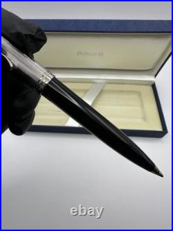 Pelikan Souverän K420 Black 925 Sterling Silver Ballpoint Pen NOS