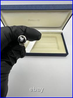 Pelikan Souverän K420 Black 925 Sterling Silver Ballpoint Pen NOS