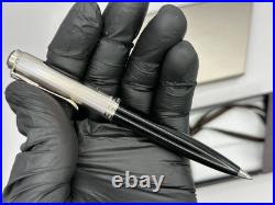 Pelikan Souverän K420 Black 925 Sterling Silver Ballpoint Pen NOS