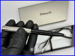 Pelikan Souverän K420 Black 925 Sterling Silver Ballpoint Pen NOS