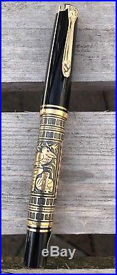 Pelikan Toledo M900 Gold over Sterling Silver Fountain Pen