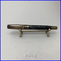 Philip Zepter by Montegrappa 925 Silver Fountain Pen 14K M Nib Ballpoint Pen NOS