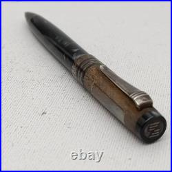 Philip Zepter by Montegrappa 925 Silver Fountain Pen 14K M Nib Ballpoint Pen NOS