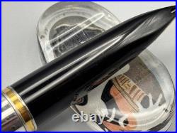 Pilot Custom Fountain Pen Sterling Silver Crane Design 18K F Nib 1970 Japan