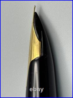 Pilot Custom Fountain Pen Sterling Silver Crane Design 18K F Nib 1970 Japan