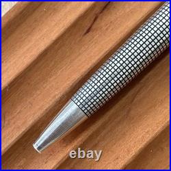 Pilot Custom Sterling Silver Barrel Ballpoint Pen Made in Japan