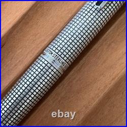 Pilot Custom Sterling Silver Barrel Ballpoint Pen Made in Japan