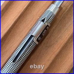 Pilot Custom Sterling Silver Barrel Ballpoint Pen Made in Japan