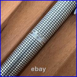 Pilot Custom Sterling Silver Barrel Ballpoint Pen Made in Japan