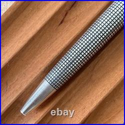 Pilot Custom Sterling Silver Barrel Ballpoint Pen Made in Japan