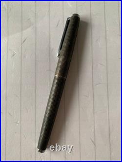 Pilot Custom Sterling Silver Fountain Pen 18K Nib