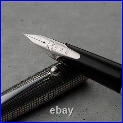 Pilot Custom Sterling Silver Silvern Koushi 18K Rhodium Nib Fountain Pen