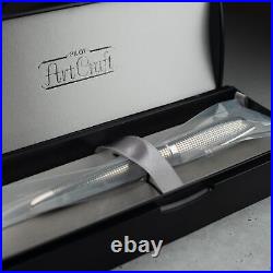 Pilot Custom Sterling Silver Silvern Koushi 18K Rhodium Nib Fountain Pen