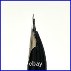 Pilot Elite Sterling Silver Cross Hatch Grid Fountain Pen 18K WG F Nib Tested