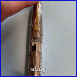 Pilot Fountain Pen Ballpoint Sterling silver 18K 750 Ink Vintage Retro