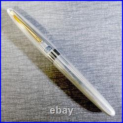 Pilot Fountain Pen Elite Custom Sterling Silver 18K