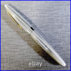 Pilot Fountain Pen Elite Custom Sterling Silver 18K