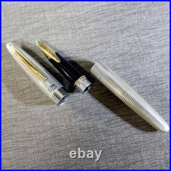 Pilot Fountain Pen Elite Custom Sterling Silver 18K