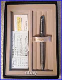 Pilot SILVERN (Sterling Silver) 18K Fountain Pen Lattice Medium Nib FK-5MS-KO-M