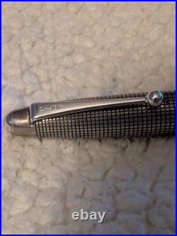 Pilot SILVERN (Sterling Silver) 18K Fountain Pen Lattice Medium Nib FK-5MS-KO-M