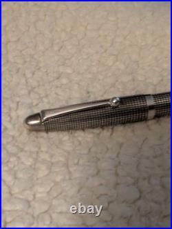 Pilot SILVERN (Sterling Silver) 18K Fountain Pen Lattice Medium Nib FK-5MS-KO-M