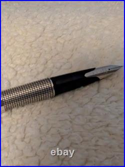 Pilot SILVERN (Sterling Silver) 18K Fountain Pen Lattice Medium Nib FK-5MS-KO-M