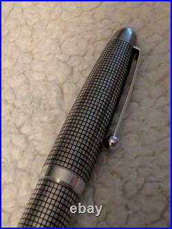Pilot SILVERN (Sterling Silver) 18K Fountain Pen Lattice Medium Nib FK-5MS-KO-M
