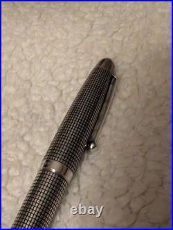 Pilot SILVERN (Sterling Silver) 18K Fountain Pen Lattice Medium Nib FK-5MS-KO-M