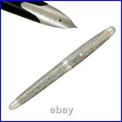 Pilot SILVERN (Sterling Silver) 18K Fountain Pen Tsumugi Fine Nib FK-5MS-TU-F