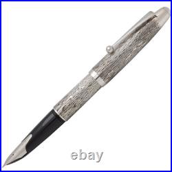 Pilot SILVERN (Sterling Silver) 18K Fountain Pen Tsumugi Fine Nib FK-5MS-TU-F