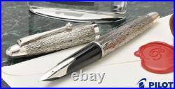 Pilot SILVERN (Sterling Silver) 18K Fountain Pen Tsumugi Fine Nib FK-5MS-TU-F