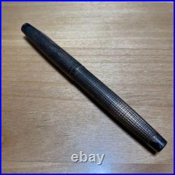 Pilot Sterling Silver Fountain Pen Fine Nib 18K WG