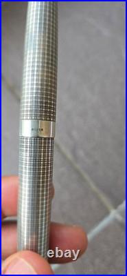 Platinum Pt. Alloy F Nib Sterling Silver Fountain Large Size