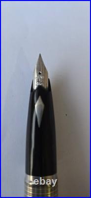 Platinum Pt. Alloy F Nib Sterling Silver Fountain Large Size