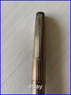 Platinum Sterling Silver Fountain Pen Pt Nib