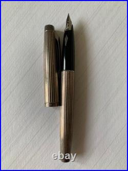 Platinum Sterling Silver Fountain Pen Pt Nib