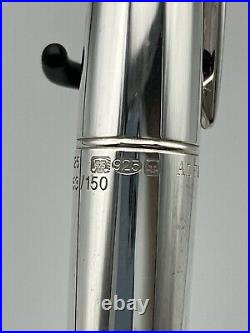 RARE! DUNHILL PEN LIMITED EDITION of 150 Stirling Silver