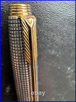 RARE PARKER 75 CISELE STERLING & 14K gold nib, FOUNTAIN PEN. Lifetime Warranty RARE PARKER 75 CISELE STERLING & 14K gold nib, FOUNTAIN PEN. Lifetime Warranty