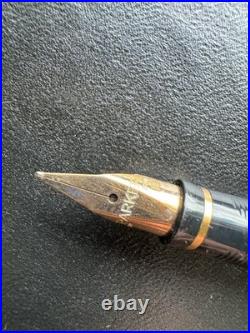 RARE PARKER 75 CISELE STERLING & 14K gold nib, FOUNTAIN PEN. Lifetime Warranty