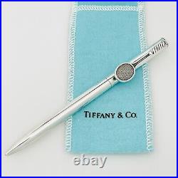 RARE Tiffany Tennis Racket Purse Pen in Sterling Silver
