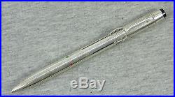 RARE VINTAGE 1950s STERLING SILVER 935 MONTBLANC GERMANY 4 COLORS BALLPOINT PEN
