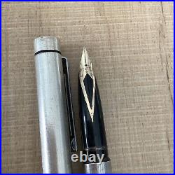 RARE Vintage SHEAFFER Sterling Silver 14K Nib fountain Pen No Ink USA