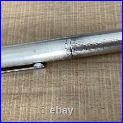 RARE Vintage SHEAFFER Sterling Silver 14K Nib fountain Pen No Ink USA