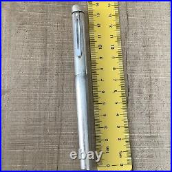 RARE Vintage SHEAFFER Sterling Silver 14K Nib fountain Pen No Ink USA