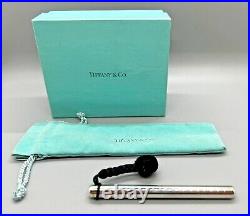 RARE Vintage Tiffany & Co. Elsa Peretti Sterling Silver Purse Pen with Pom Pom