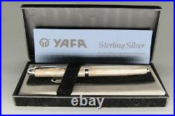 RARE Vintage Yafa Sterling Silver Fountain Pen Amazing Quality and Detail RARE