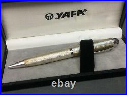 RARE Vintage Yafa Sterling Silver Pen Amazing Quality and Detail With Box