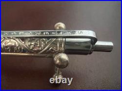 ROLEX Silver Sterling 925 Ballpoint Pen Vintage Relief Tribe Israel